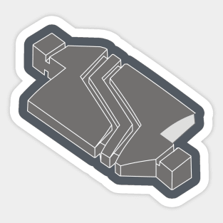 Replicator block Sticker